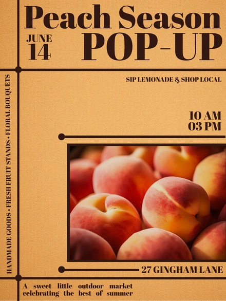 Outdoor market event