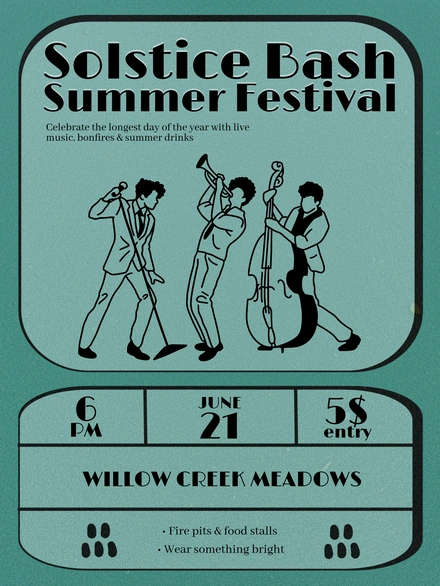 Summer Festival Announcement