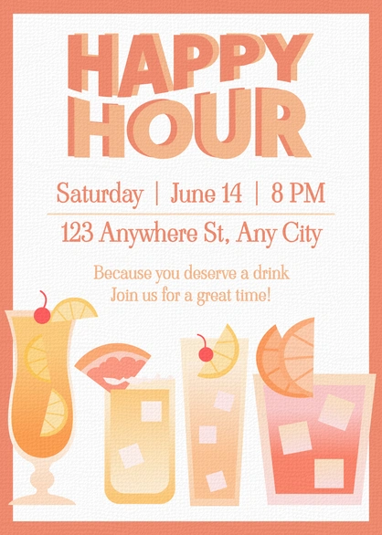 Drink Event Invitation