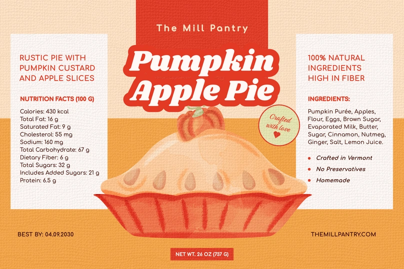 Pumpkin Apple Pie