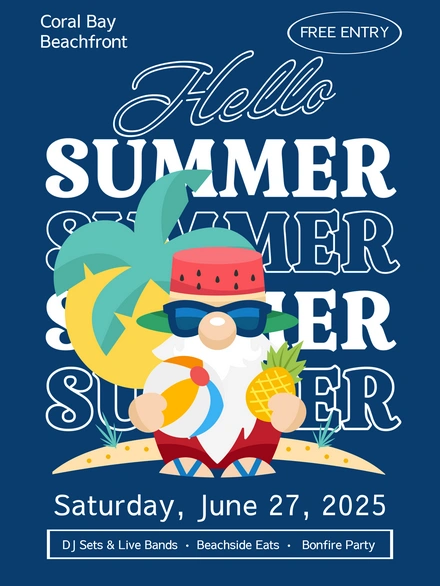 Summer Event Announcement