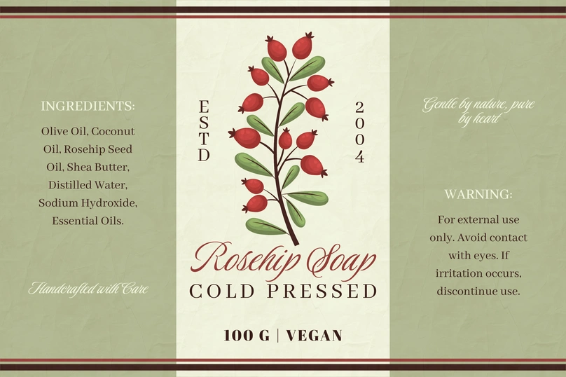 Soap Label Design
