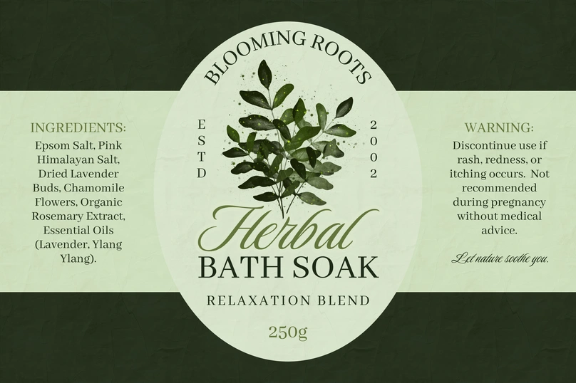 Product Label