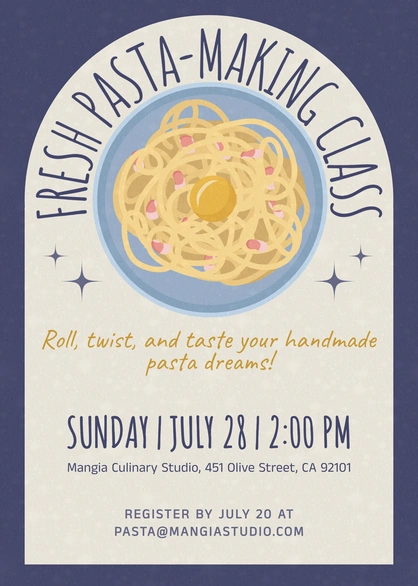 Pasta-Making Event