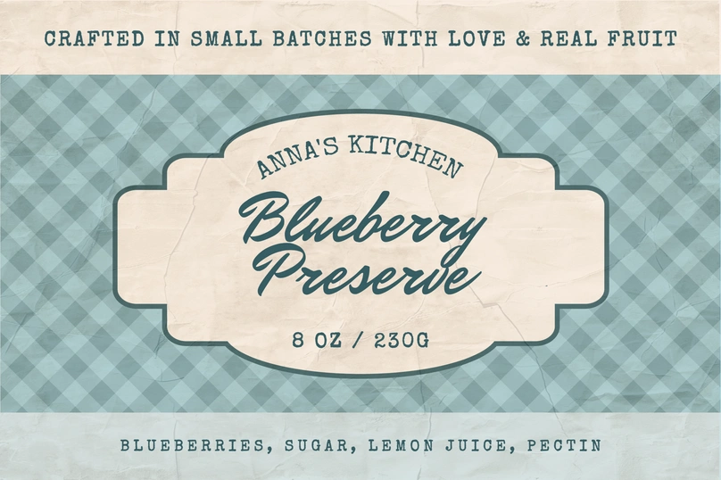 Food Product Label