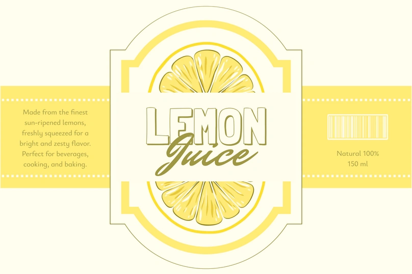 Lemon Juice Packaging