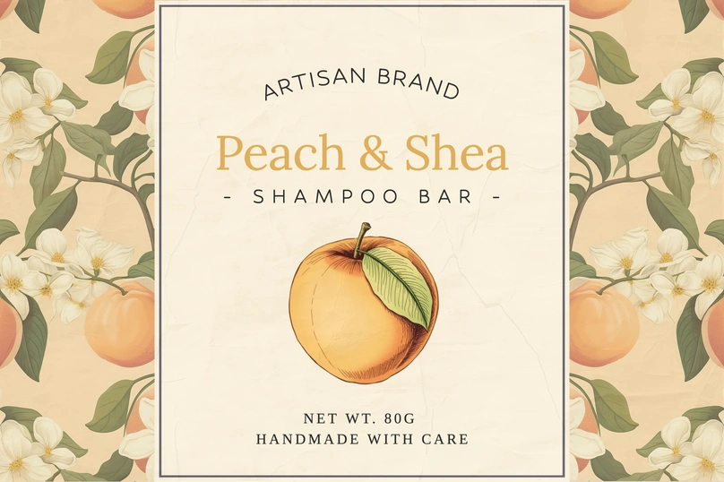 Shampoo Bar Label