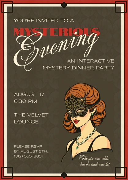 Mystery Dinner Party