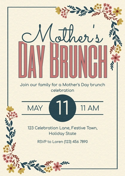 Mother's Day Brunch Celebration