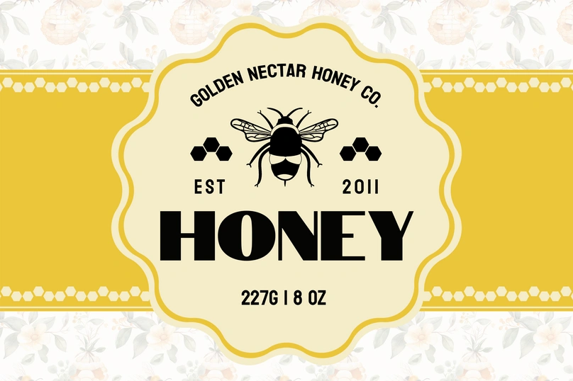 Honey Product Label