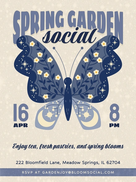 Garden Event Invitation
