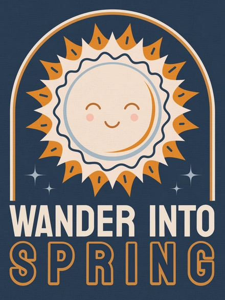 Spring season graphic