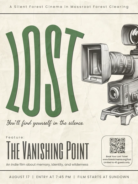 Silent Forest Cinema in Mossroot Forest