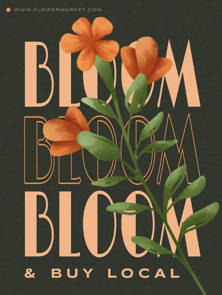 Promotion of local flower market