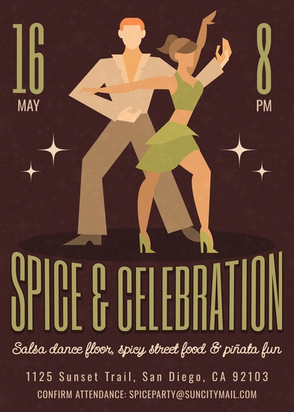 Salsa dance event