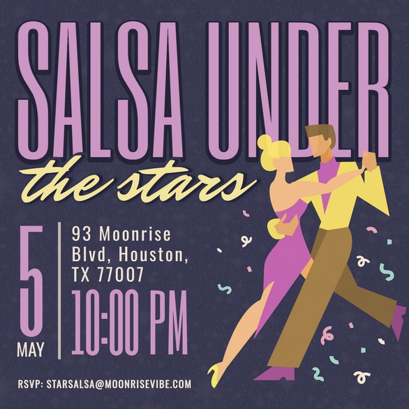 Salsa Dancing Event