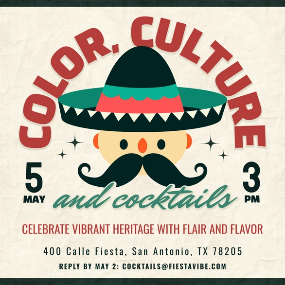 Cultural Event Invitation