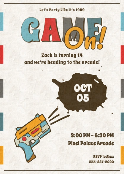 Birthday Party Invitation