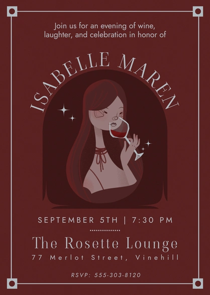 Wine and laughter event