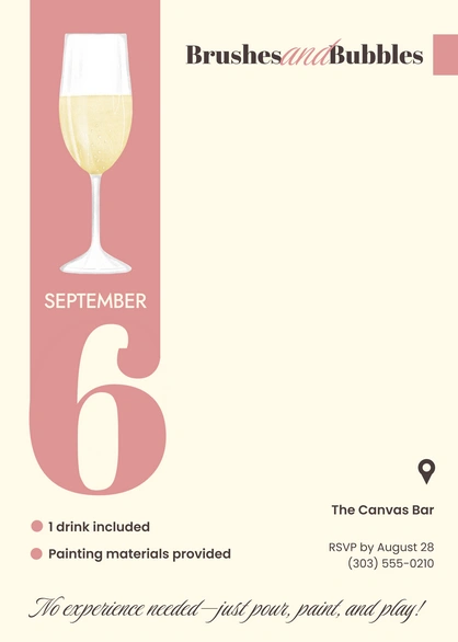Art Event Invitation