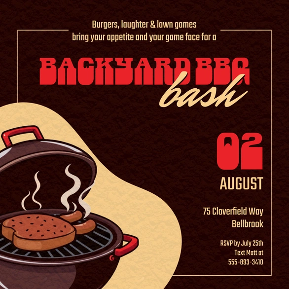 Backyard BBQ Event