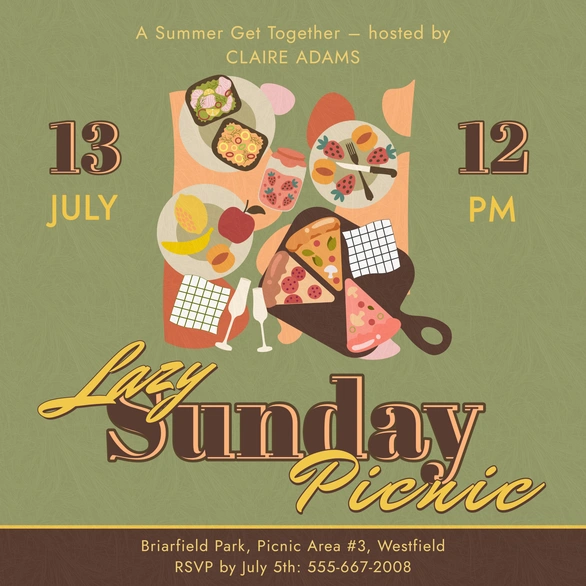 Picnic Invitation