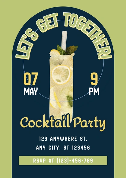 Cocktail Party Invitation
