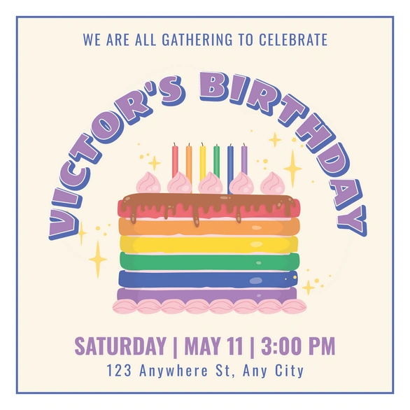 Birthday Invitation