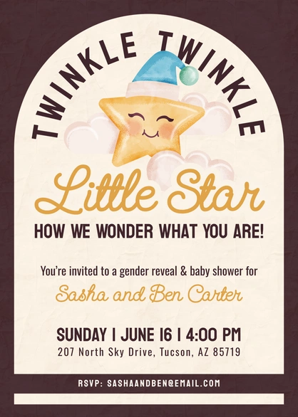 Gender Reveal and Baby Shower