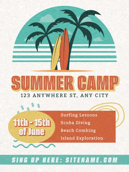 Summer Camp Promotion
