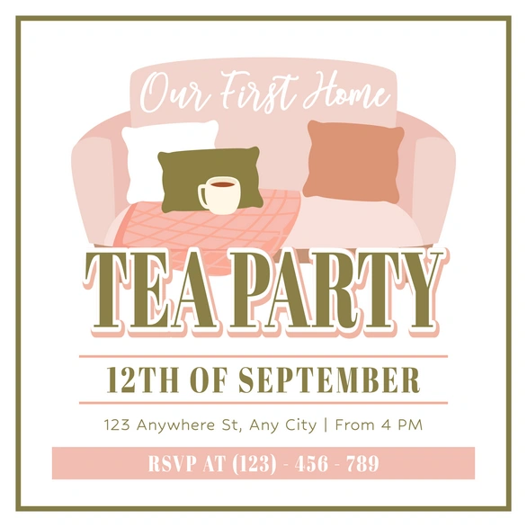 Tea Party Invitation