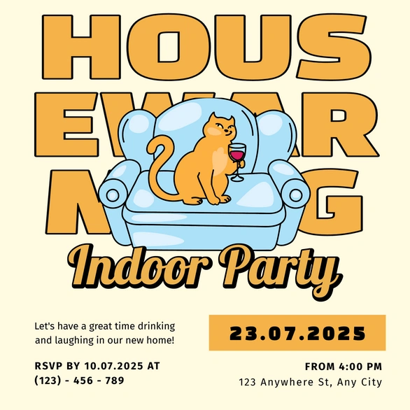 Housewarming Party Invitation