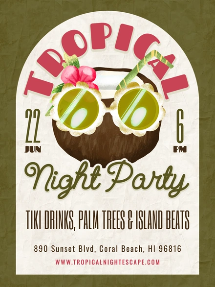 Tropical Night Party