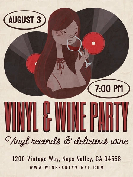 Vinyl & Wine Event
