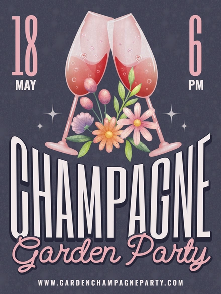 Champagne Garden Party