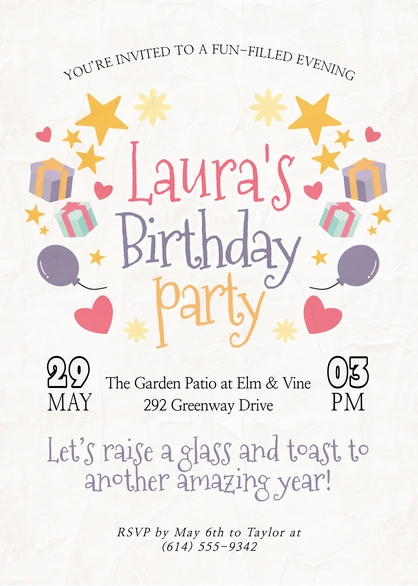 Birthday Invitation