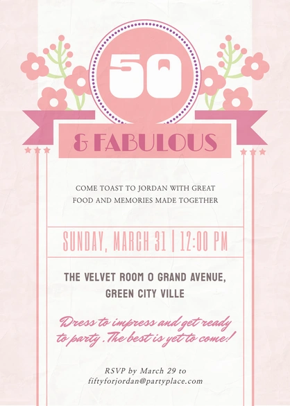 50th Birthday