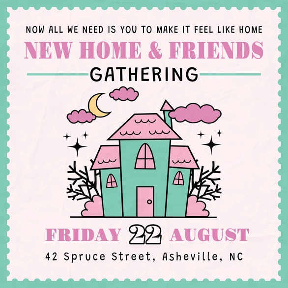 Invitation to a housewarming party