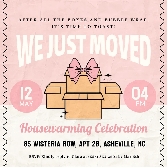 Housewarming Celebration Invitation