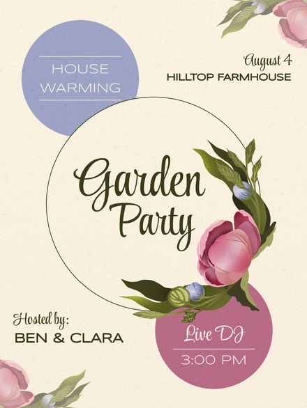 Garden Party Invitation