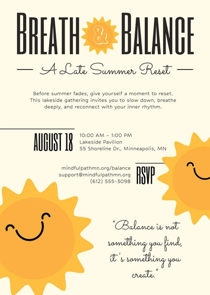 Summer Reset Event