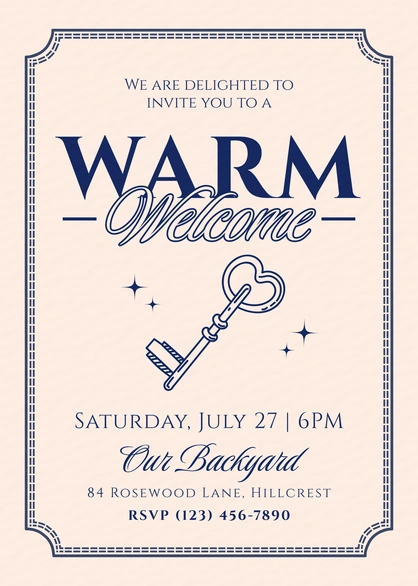 Warm Welcome Event