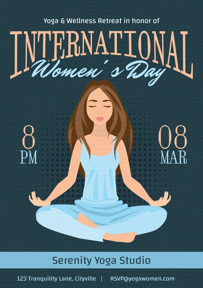 International Women's Day event promotion
