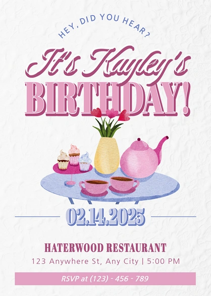 Birthday Invitation