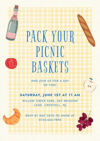 Picnic Invitation