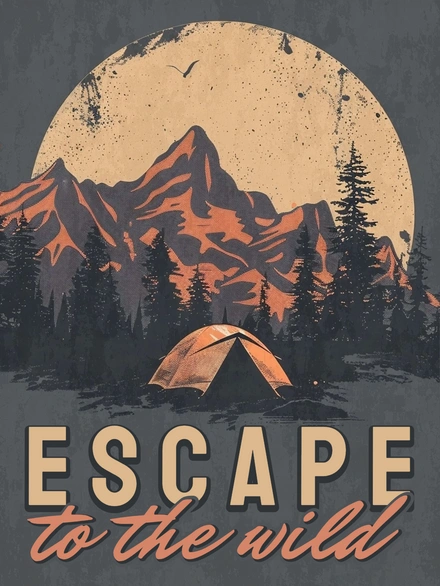 Nature and Camping Scene