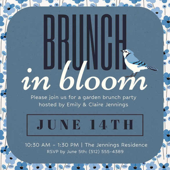 Garden Brunch Party
