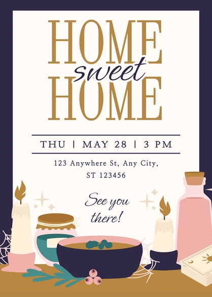 Home Gathering Invitation