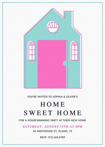 Housewarming Invitation