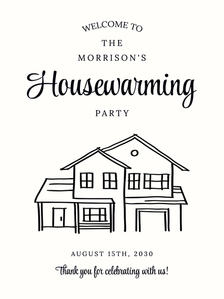 Housewarming Party Invitation